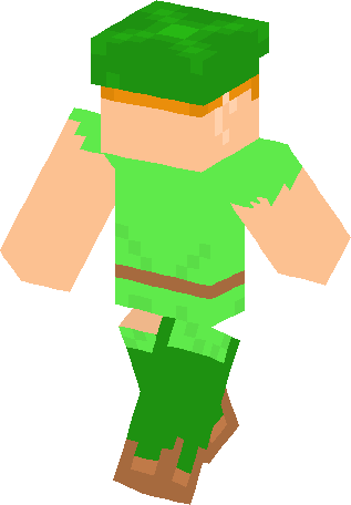 Peter Pan Skin - Skin Do Peter Pan (317x456)