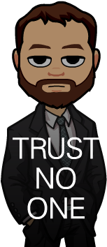 Share - Trust No One Bitmoji (398x398)