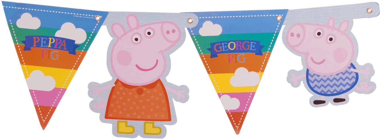 Peppa Pig Banner - Peppa Pig (1400x1400)
