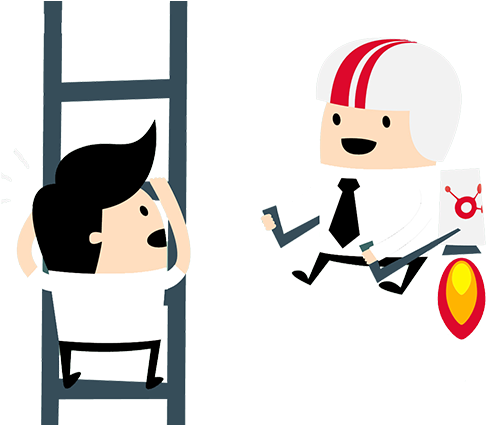 Raketmannetje2 - Competitive Advantage Animated (519x424)