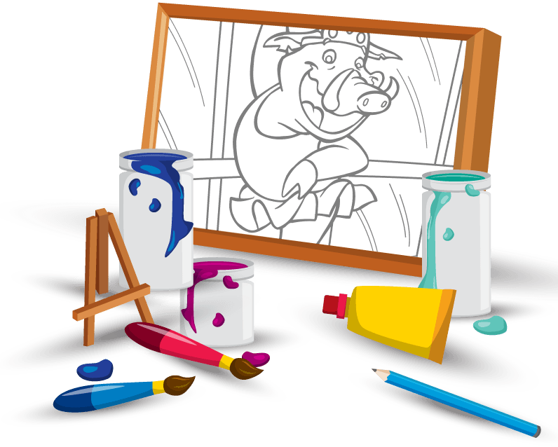 Colouring In - Cartoon (796x638)