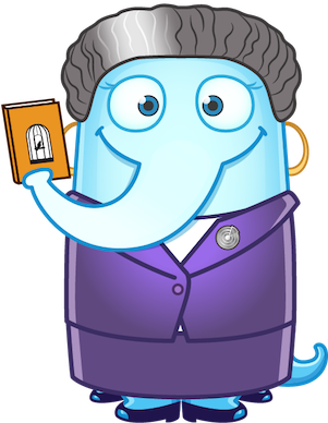 Maya Angelsnu - Cartoon (300x412)