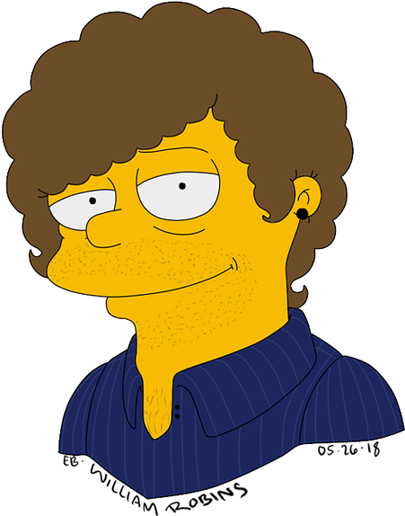 William Robins (aged 43) - Cartoon (487x594)