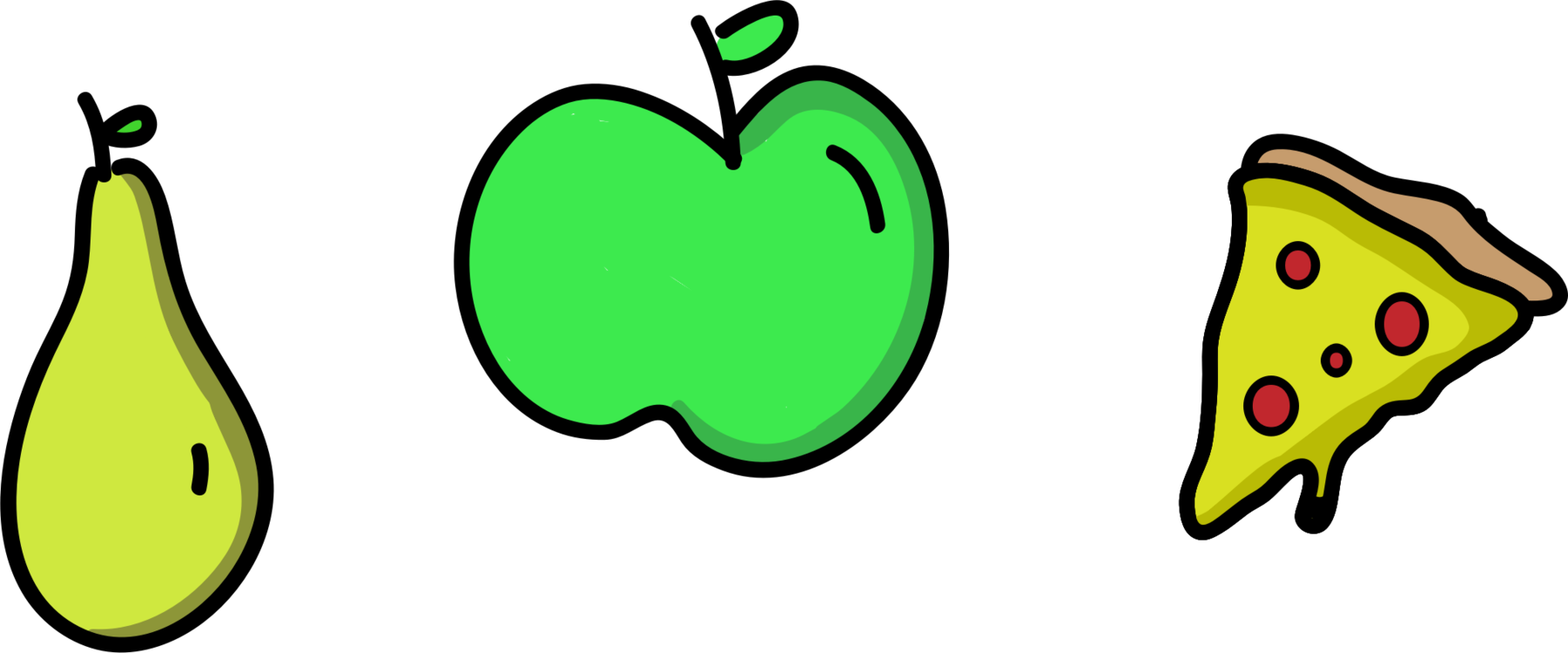 Leaf Plant Stem Line Fruit - Clip Art (1801x750)
