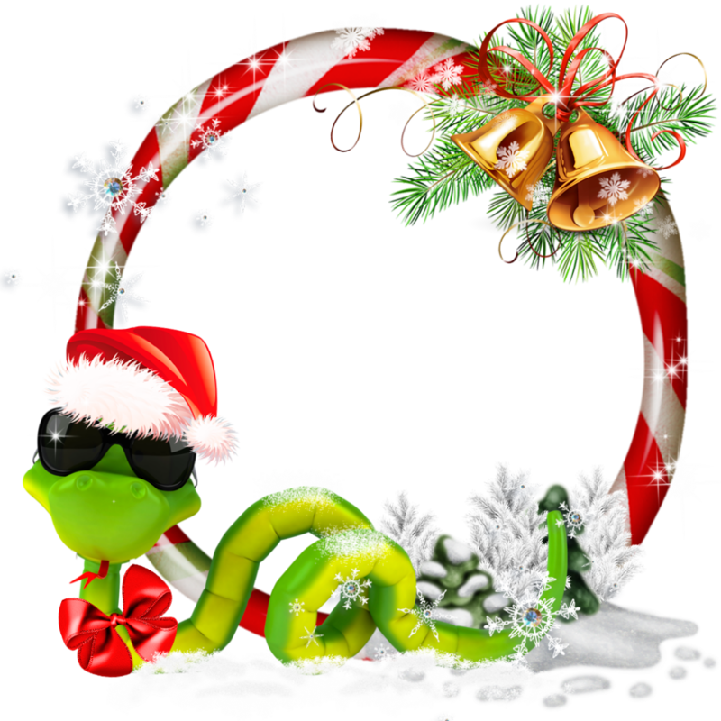 Cadre Noël - Wreath (800x800)