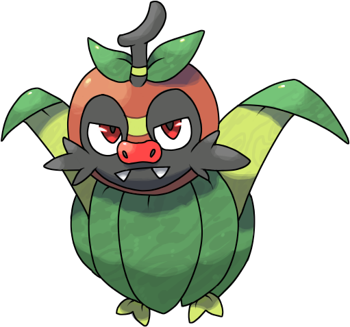 Apple Tree By Rockcandyfireworks - Apple Fakemon (519x482)