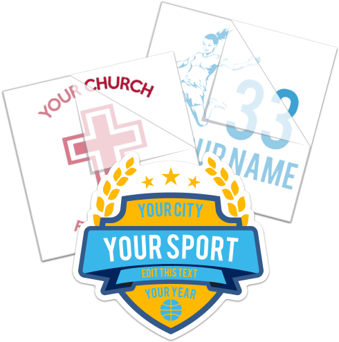 Customize Any Sticker Or Decal - Graphic Design (500x500)