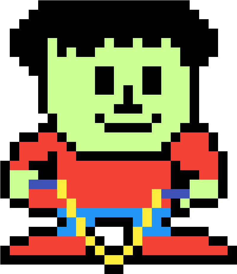 Playtime - 8 Bit Megaman (1184x1024)
