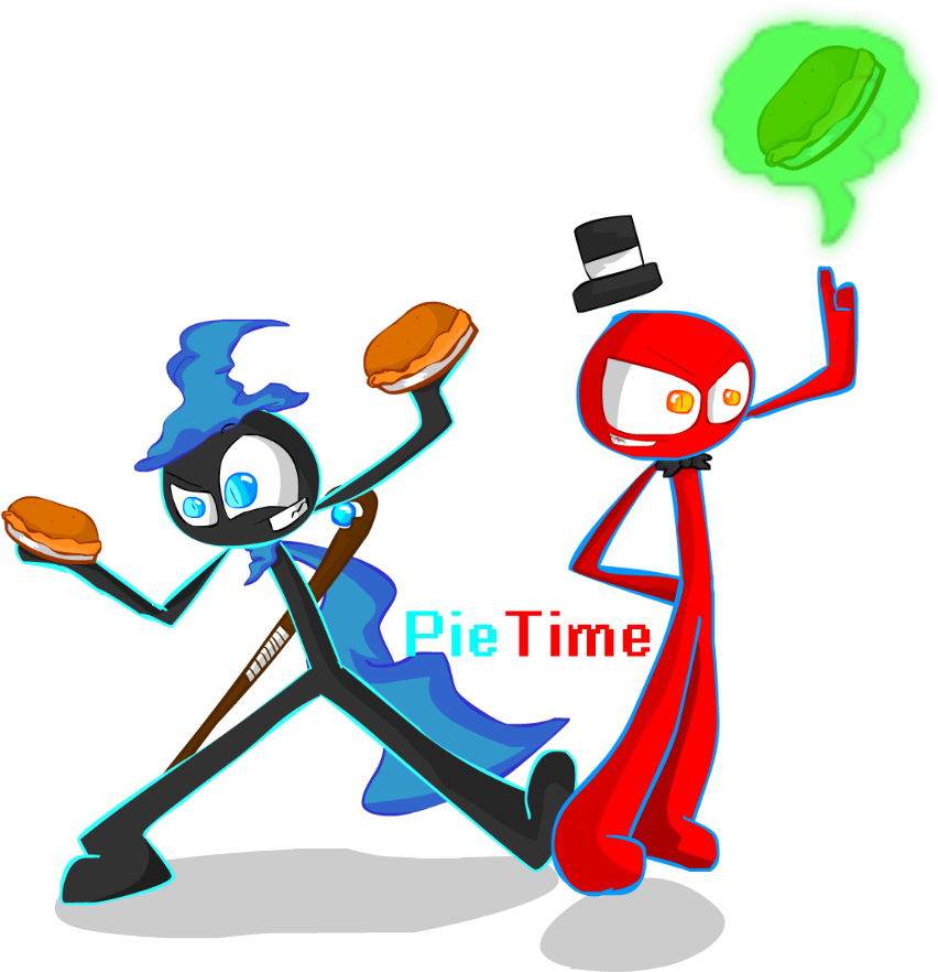 Pie Time By Chakatan - Illustration (865x893)