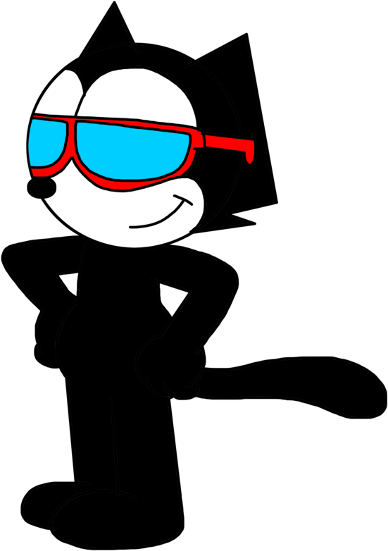 Felix The Cat Drawings - Cartoon (894x894)