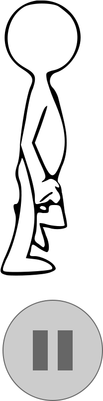 Free Walk Cycle - Walking Drawing (500x900)