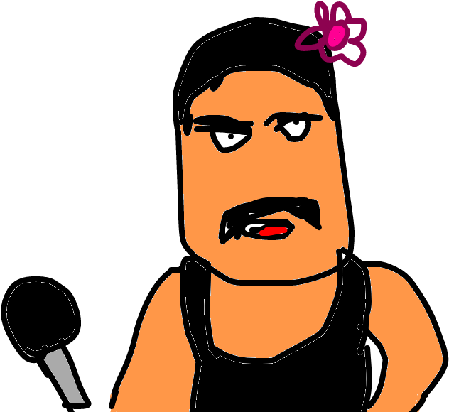Freddie Mercury - Illustration (1020x608)