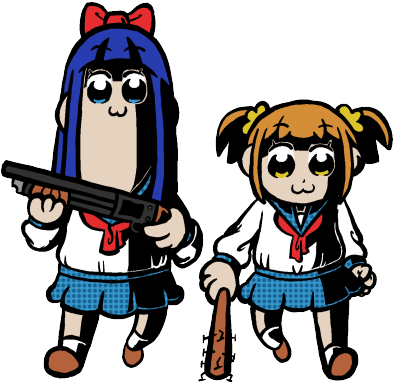 Theyre - Pipimi Pop Team Epic (400x388)