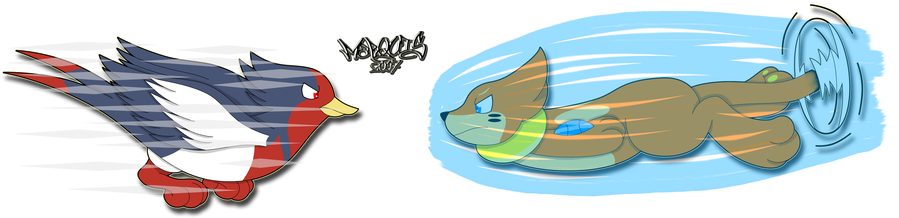 Aqua Jet Vs - Cartoon (900x225)