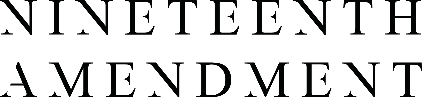Nineteenth Amendment Fashion Logo (1772x409)