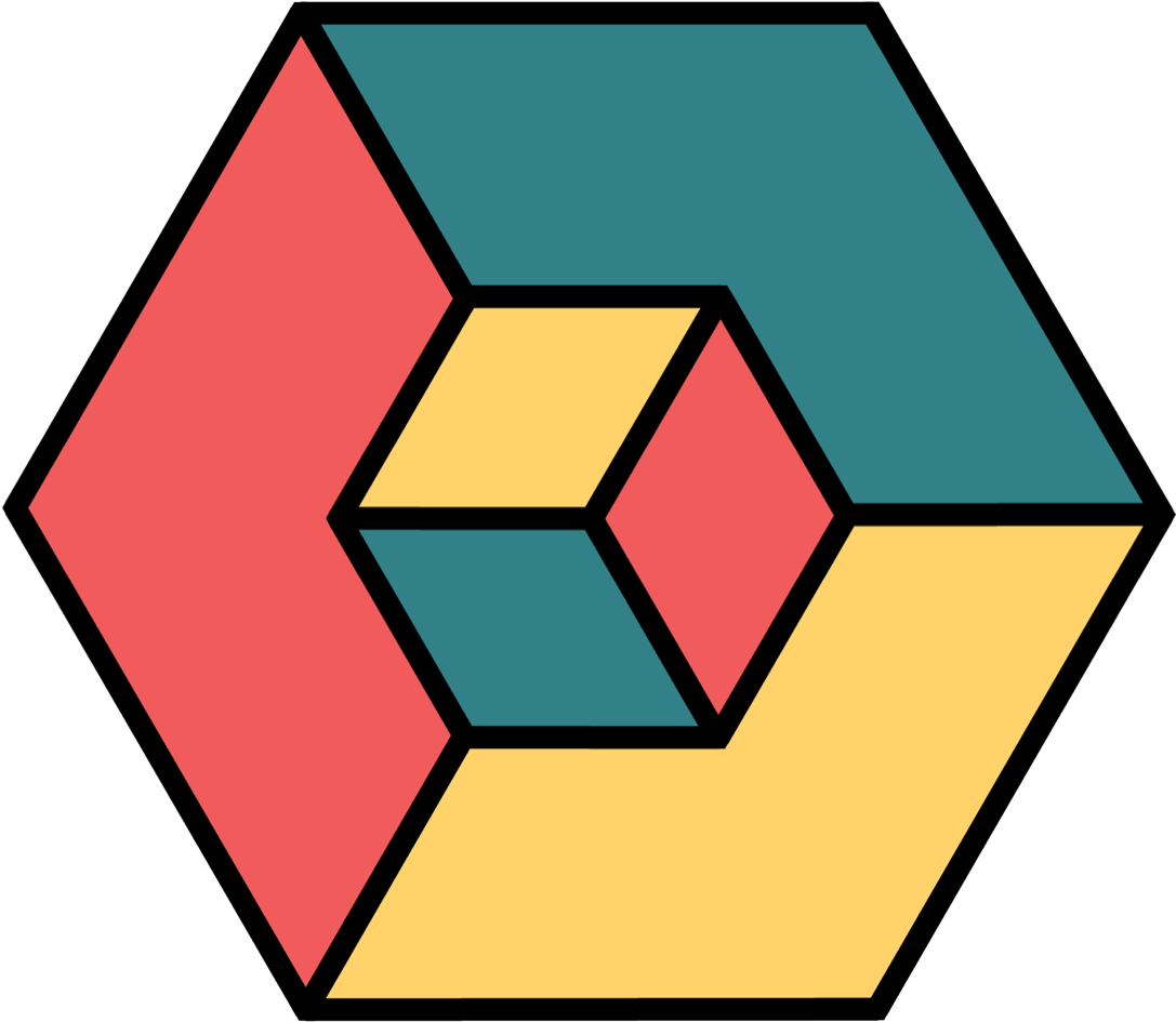 Draw Optical Illusions Cube (1086x960)