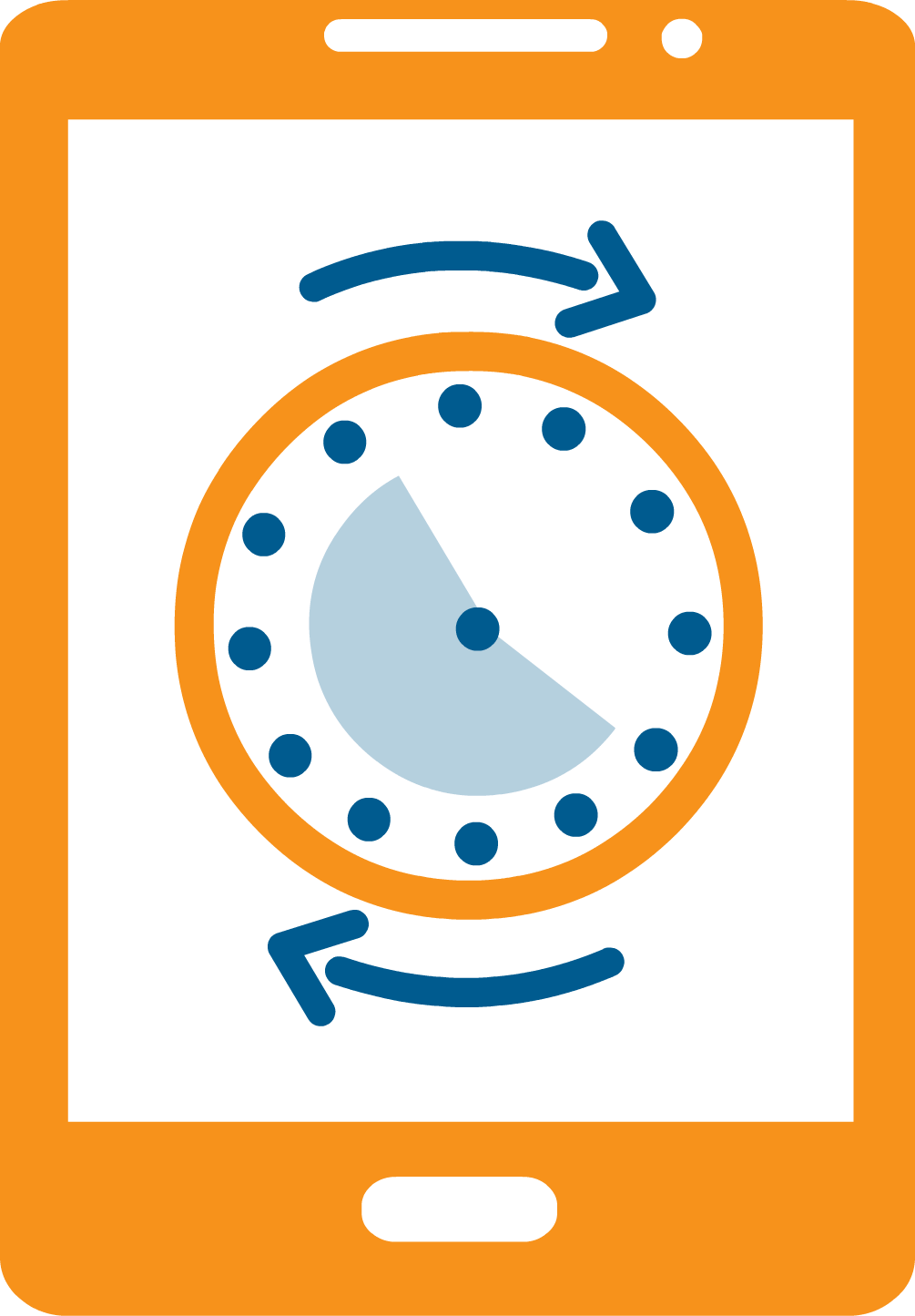 Excessive Screen-time - Clock Clipart No Background (1005x1445)
