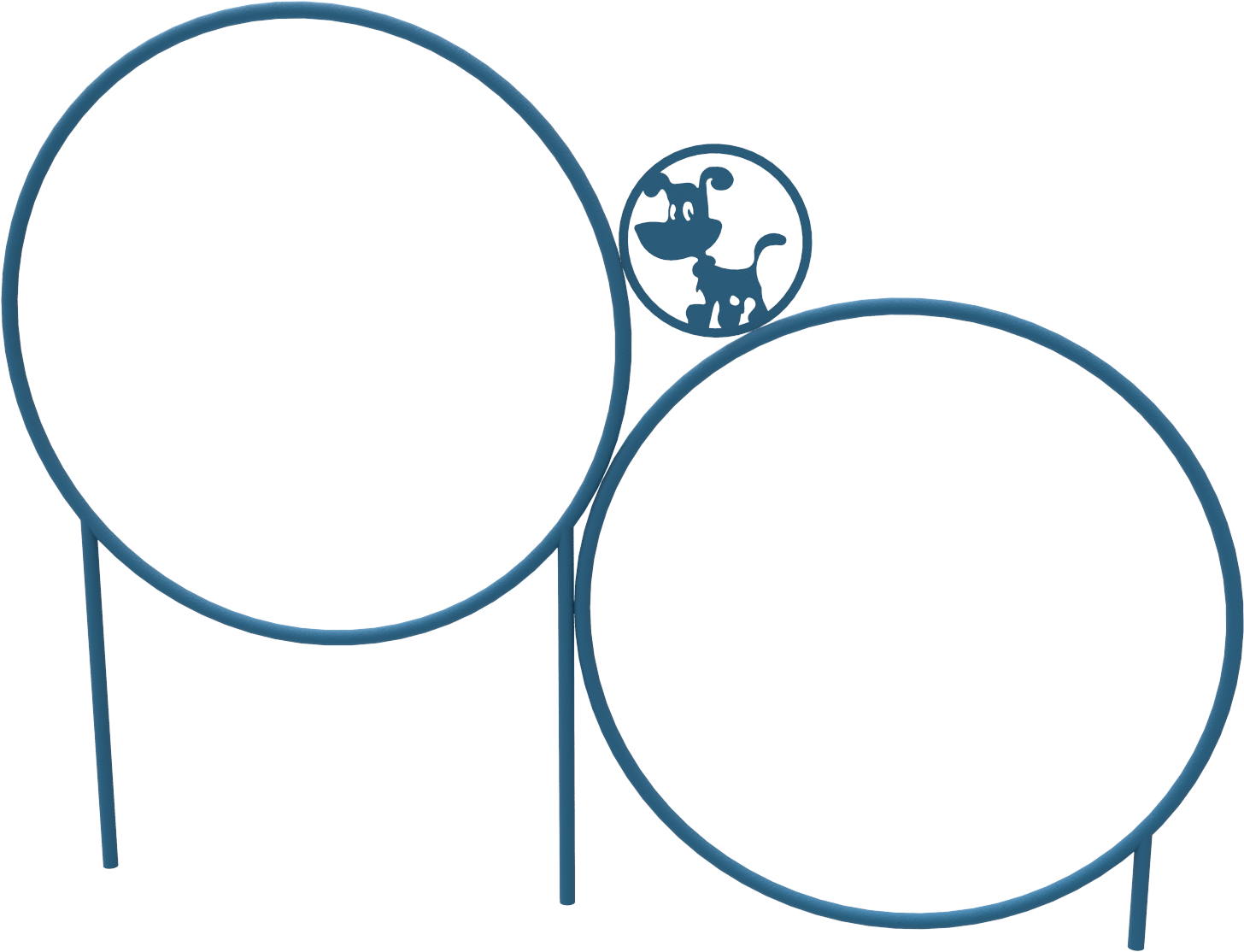 Dog Park Components - Circle (2578x1800)