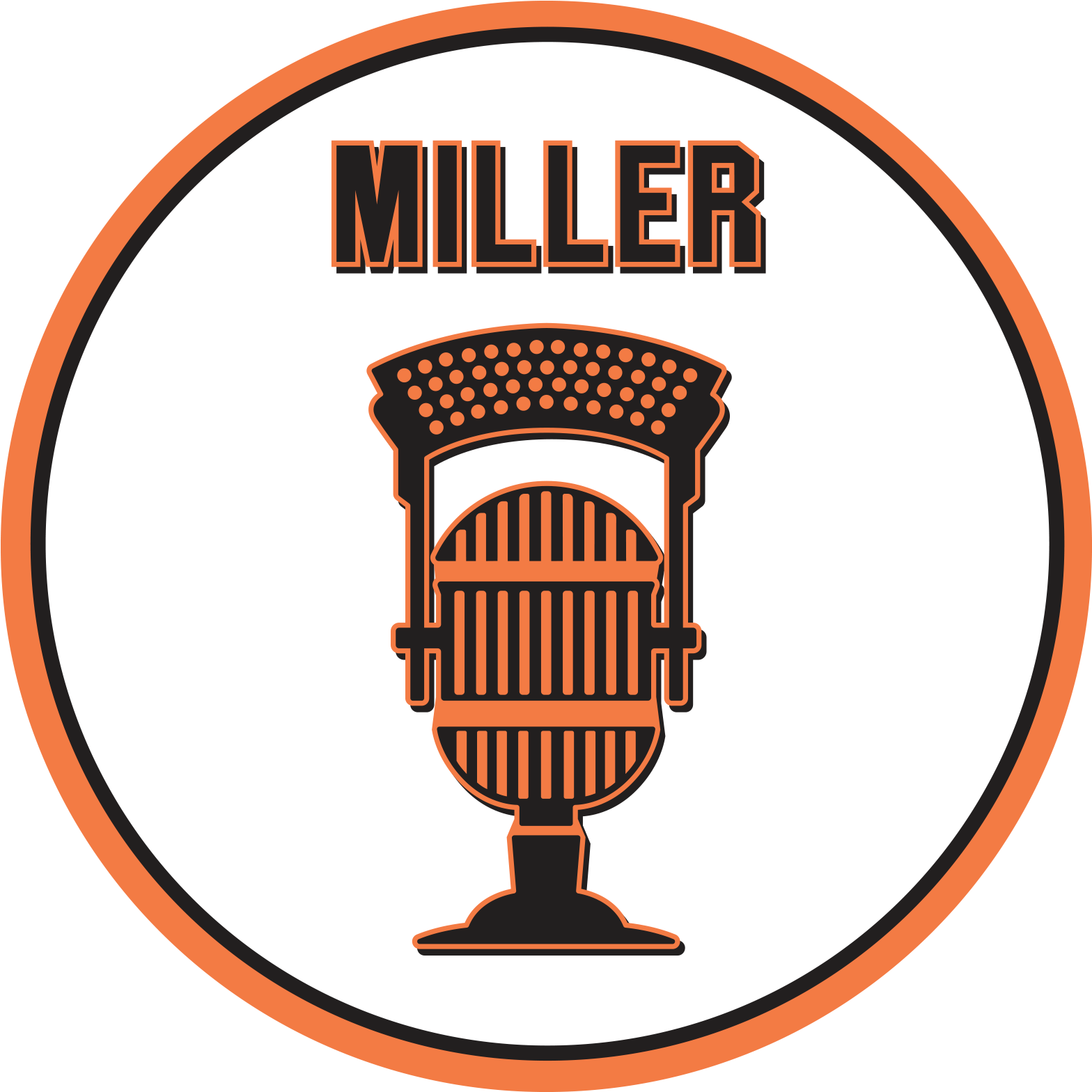 Jon Miller Microphone Sticker - Jon Miller (1600x1600)