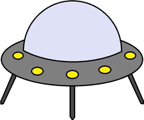 Spaceship Clipart Transparent (623x507)