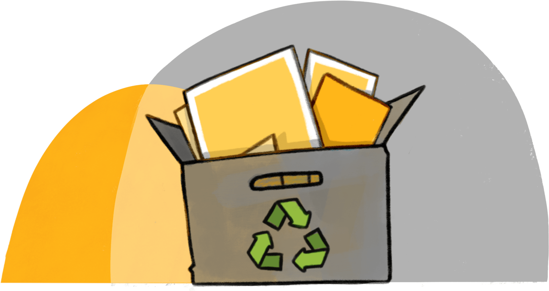 Recycle Old Content - Cartoon (2400x1200)