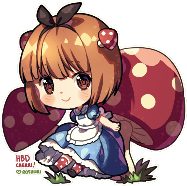 Cherri By Rosuuri - Cartoon (700x700)