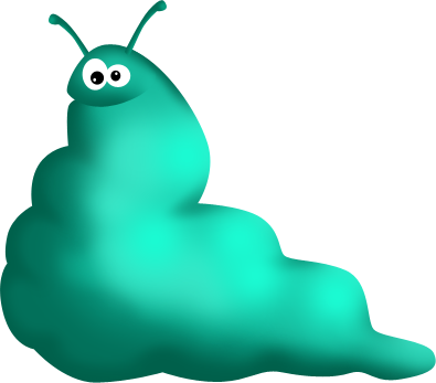 105176 Full Size - Chubby Slug (395x347)