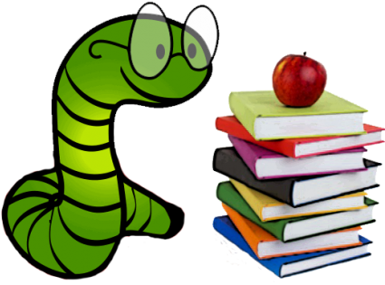 Bookworm Png (600x315)