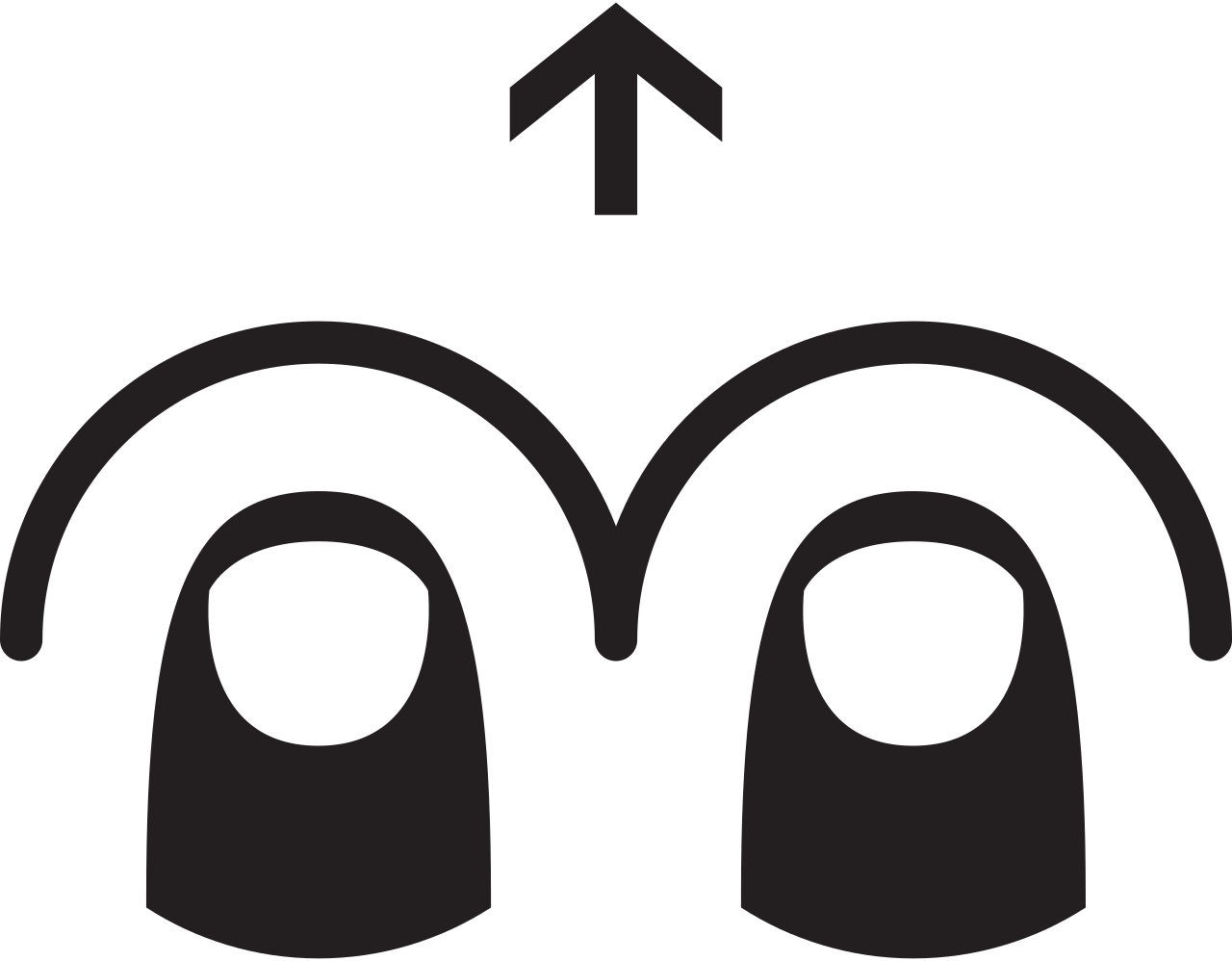 Two Finger Swipe Up - Icon (1280x998)