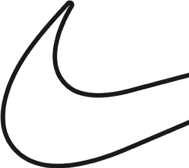Nike Logo - Line Art (392x369)