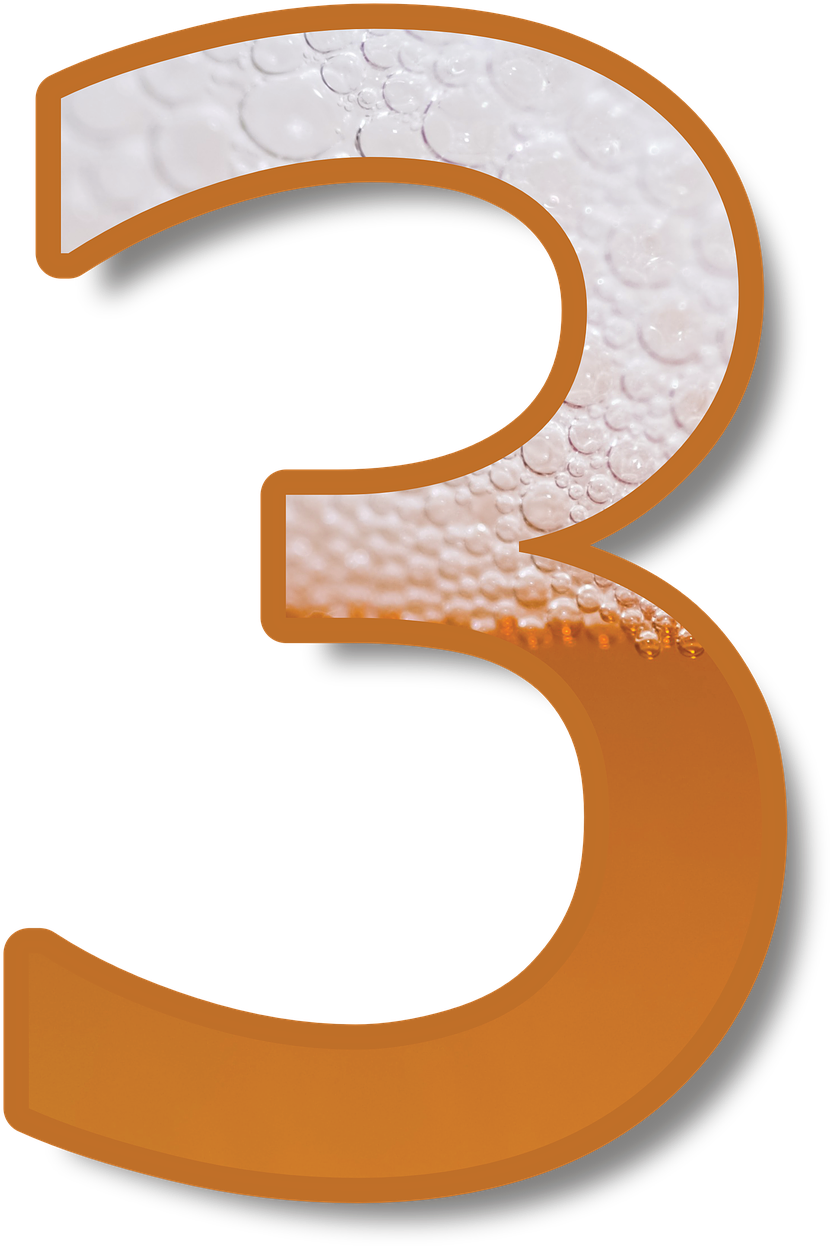Beer Number Foam - Number (864x1280)