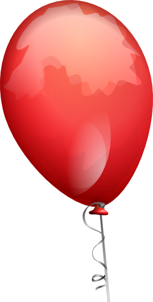 Balloon Clip Art (300x590)