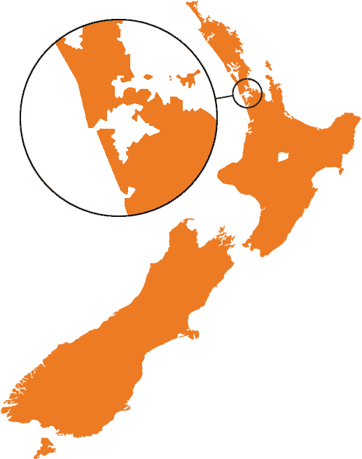 Please Select Your Location For Drug Testing - Nz Map (529x660)