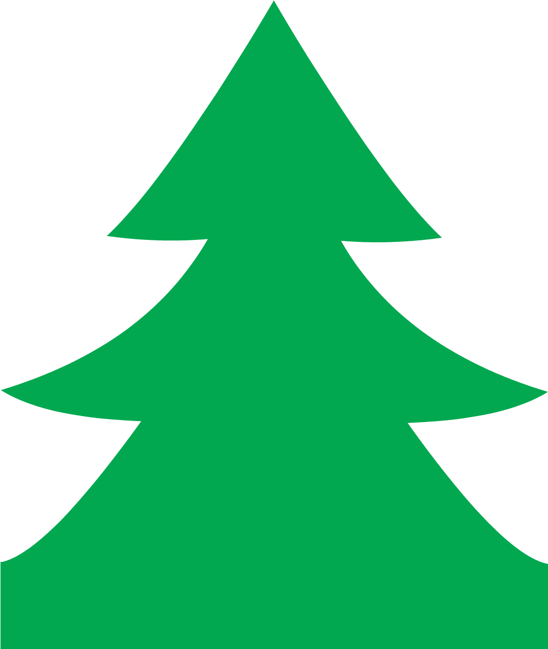 Snowbank Tree - Christmas Tree (1101x1335)
