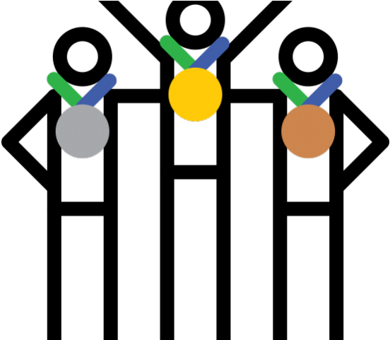Medal Clipart Olympic Podium - Vector Graphics (640x480)