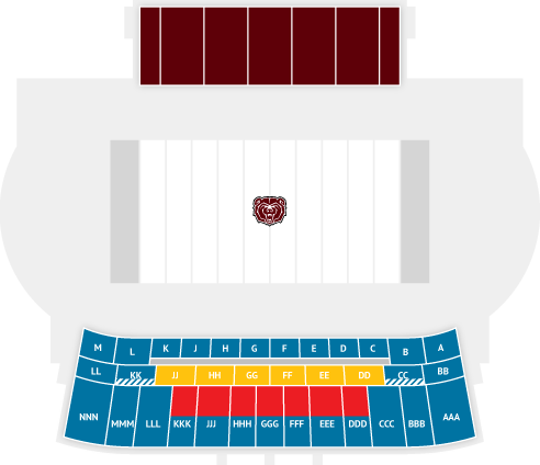 Plaster Stadium Seating Chart - Plaster Stadium Springfield Missouri (492x424)