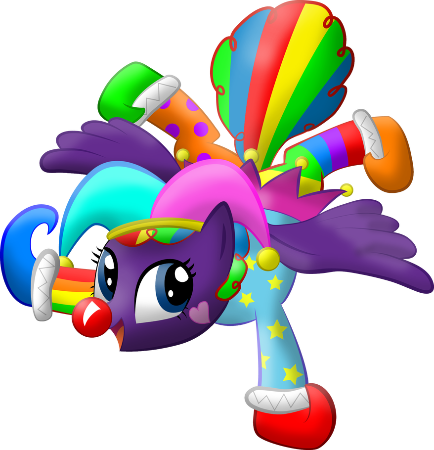 Nd9 Jester Pony By Orcbrother - Cartoon (878x910)
