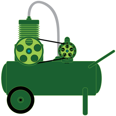 Air Compressor Clipart - Compressor Clipart (500x386)