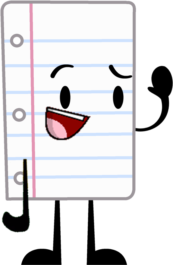 Bfdi Tickle - Object Shows Community Paper (740x922)