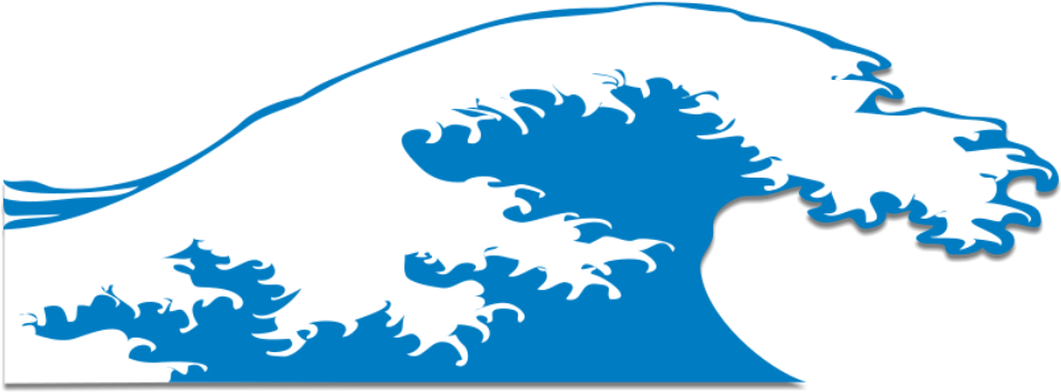 Wave Clipart (964x359)