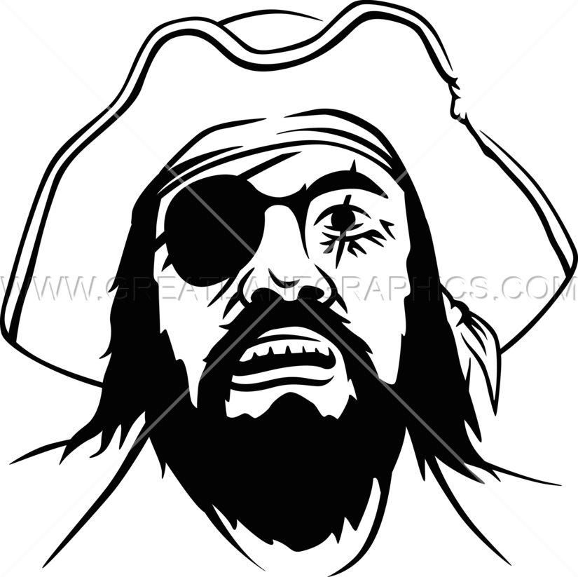 Pirate - Illustration (825x823)