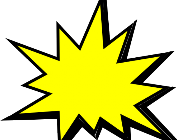 Comic Clipart Pow - Comic Book Bubble Transparent (640x480)