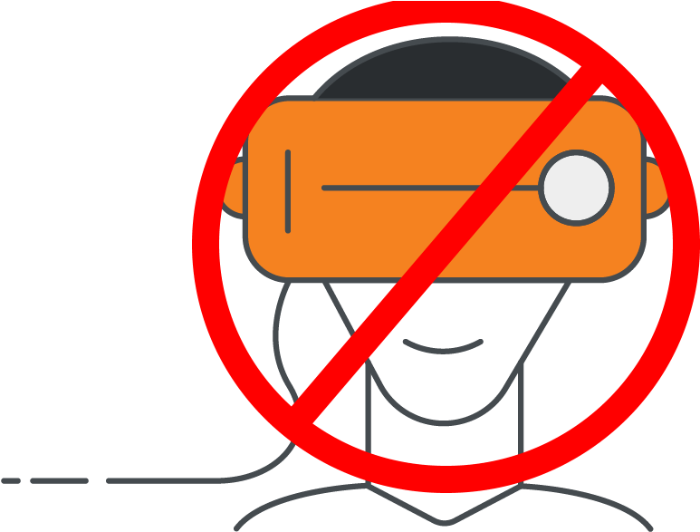 No Vr For Business - Circle (844x625)