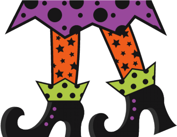Witch Legs Clipart (640x480)