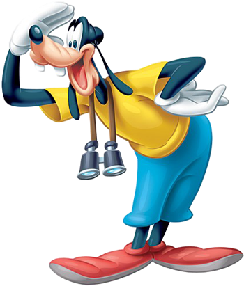 Cartoons Looking Arroung Doorframe - Cartoon Looking For Something (400x450)