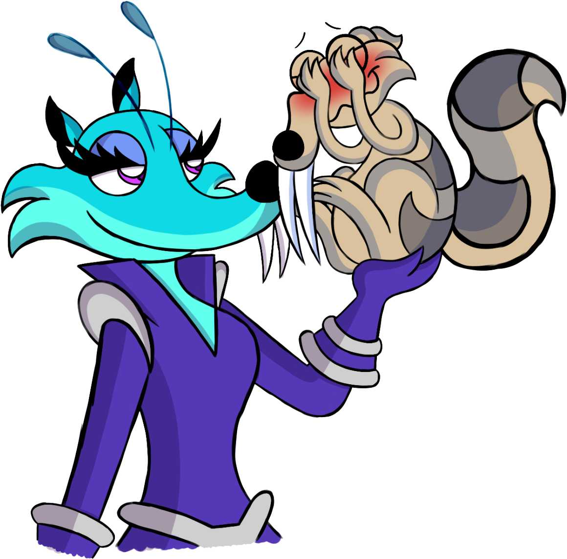 Presenting The Smol Boyfriend~ - Cartoon (1280x1204)