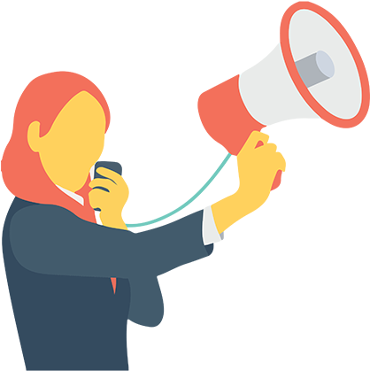 Kol - Megaphone Vector Png (500x500)