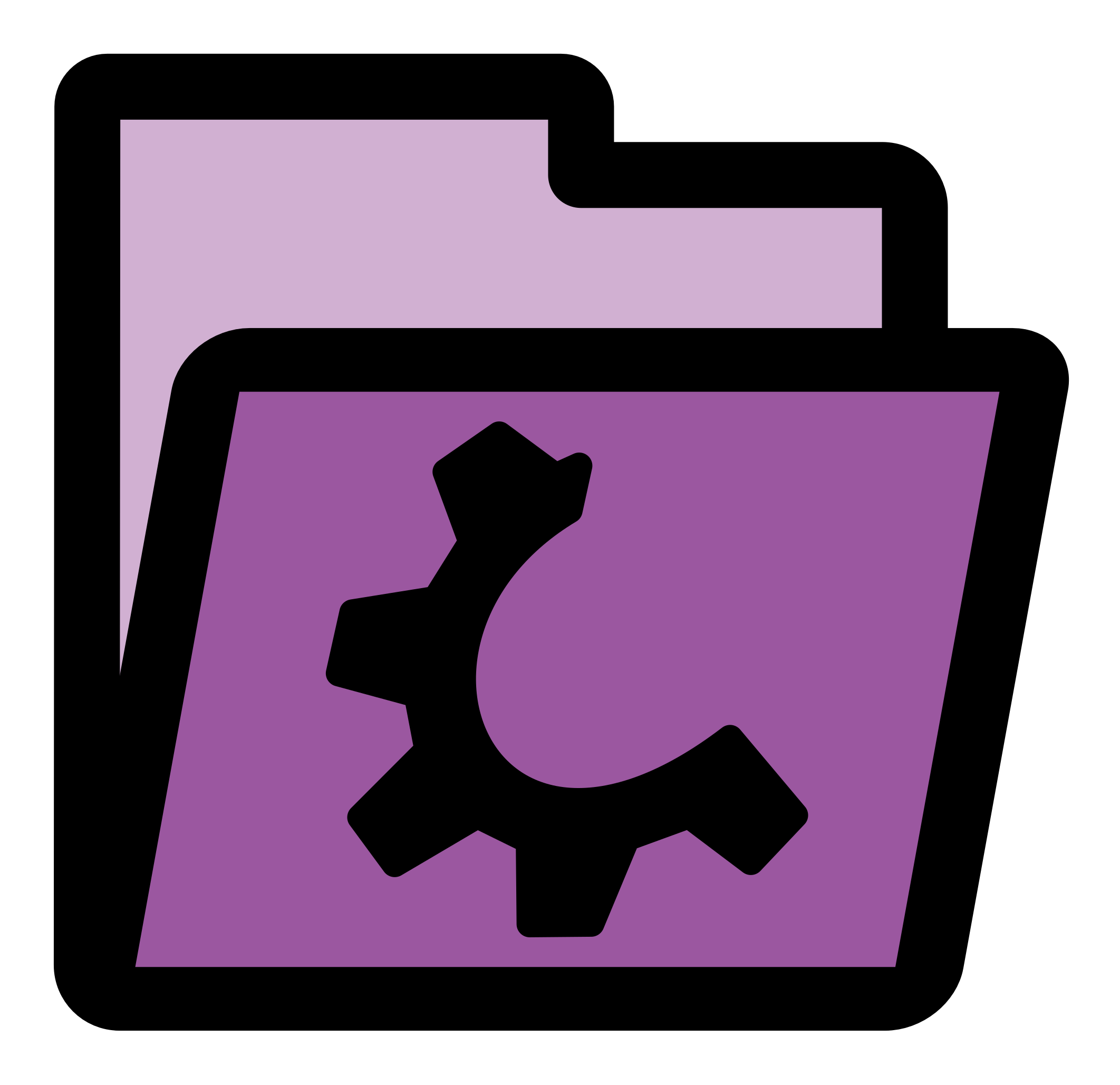 Primary Folder Violet - Folder (2400x2400)