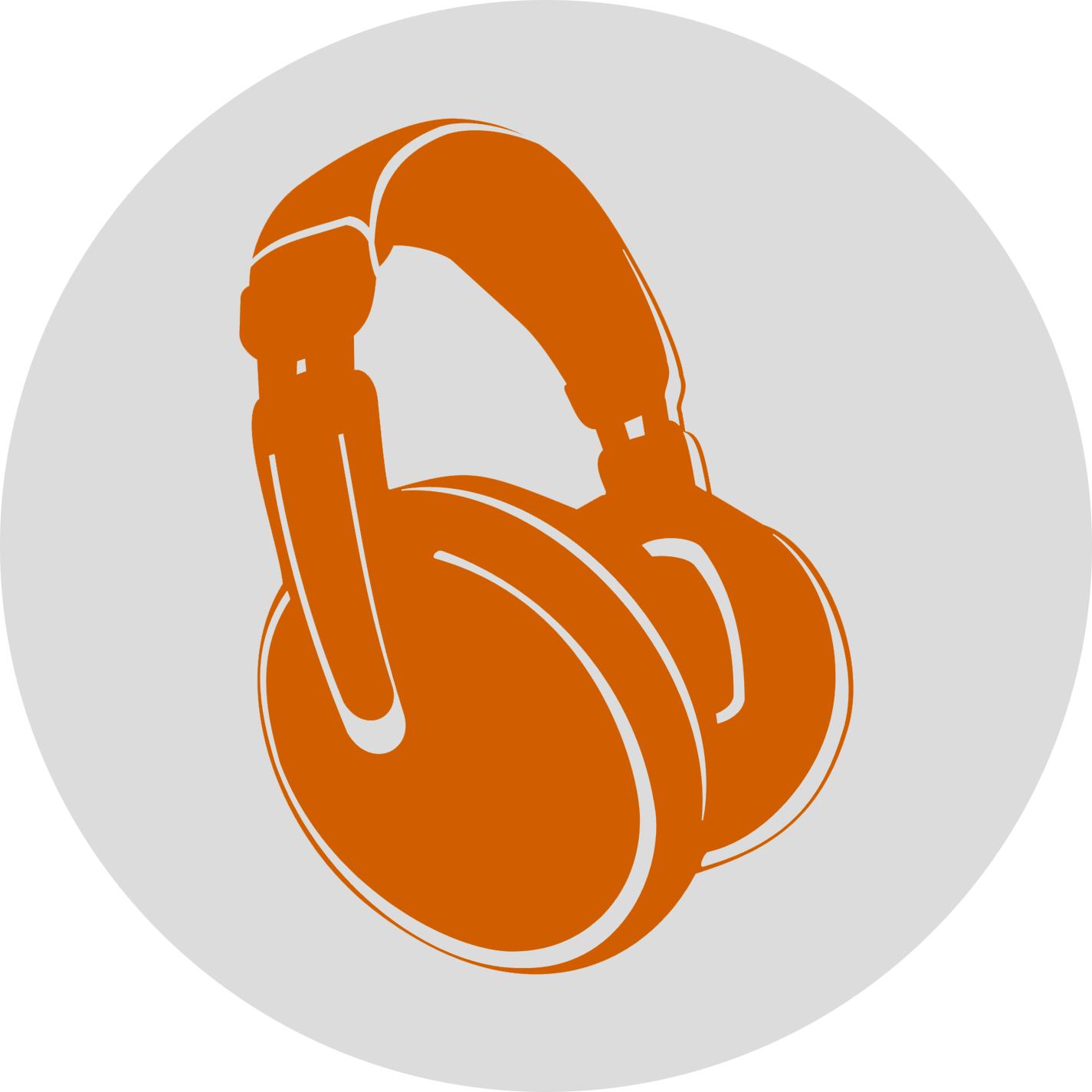 Logo - Head Phone Vector (1425x1425)