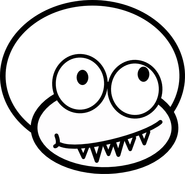 Cartoon Spider With No Legs (600x563)